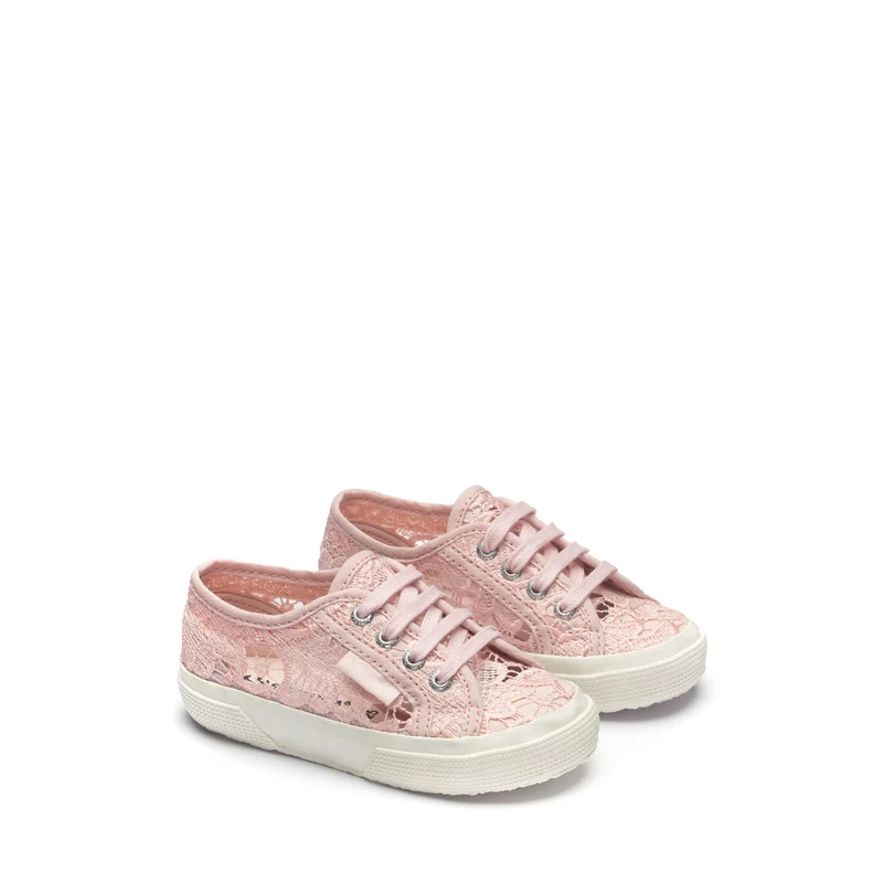 2750 KIDS MACRAME - Le Superga - Sneaker - Girl - Pink Ish-FAvorio