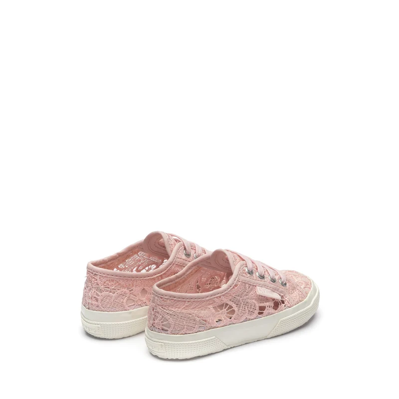 2750 KIDS MACRAME - Le Superga - Sneaker - Girl - Pink Ish-FAvorio