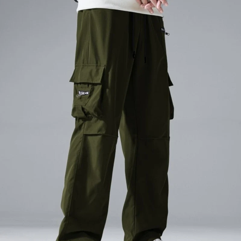 Herren Cargo-Jogginghose mit Multifachtaschen und Kordelzugbund Nord Taschen