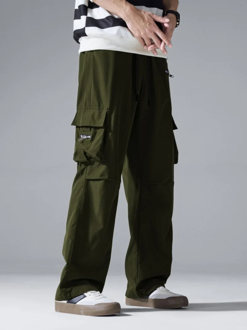 Herren Cargo-Jogginghose mit Multifachtaschen und Kordelzugbund Nord Taschen