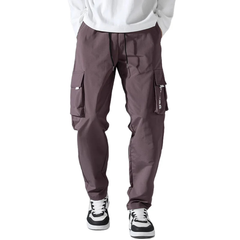 Herren Cargo-Jogginghose mit elastischem Bund, seitlichen Klapp- & Reißverschlusstaschen Nord Taschen