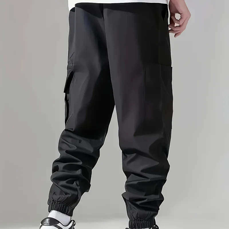 Herren Cargo-Jogginghose im Utility‑Style mit versiegelter Reißverschlusstasche & elastischen Beinbündchen Nord Taschen