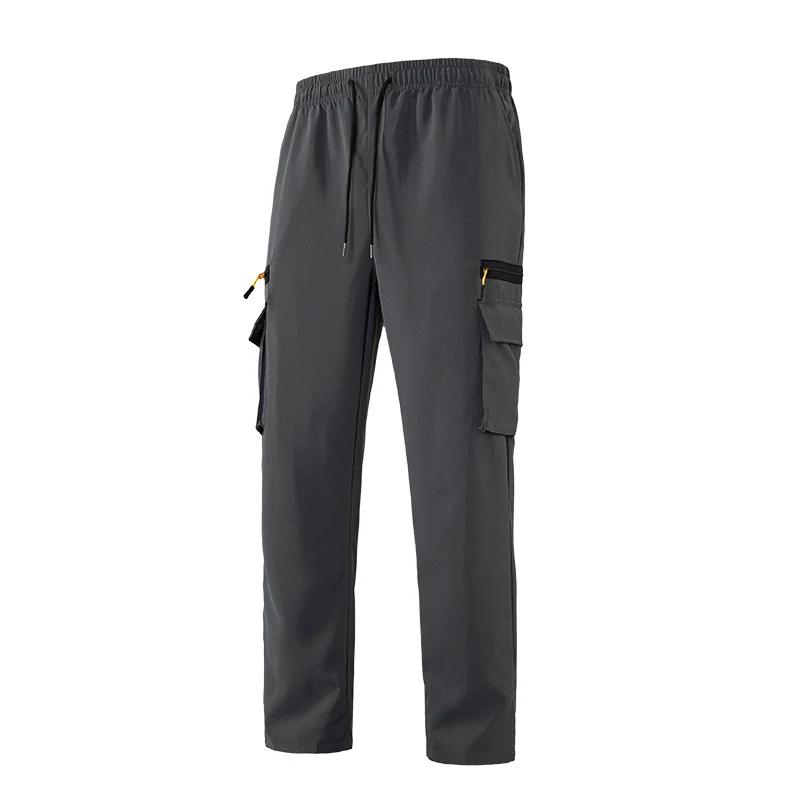 Herren Atmungsaktive Cargo-Loungehose mit Elastikbund, Kordelzug & Multifachtaschen Nord Taschen