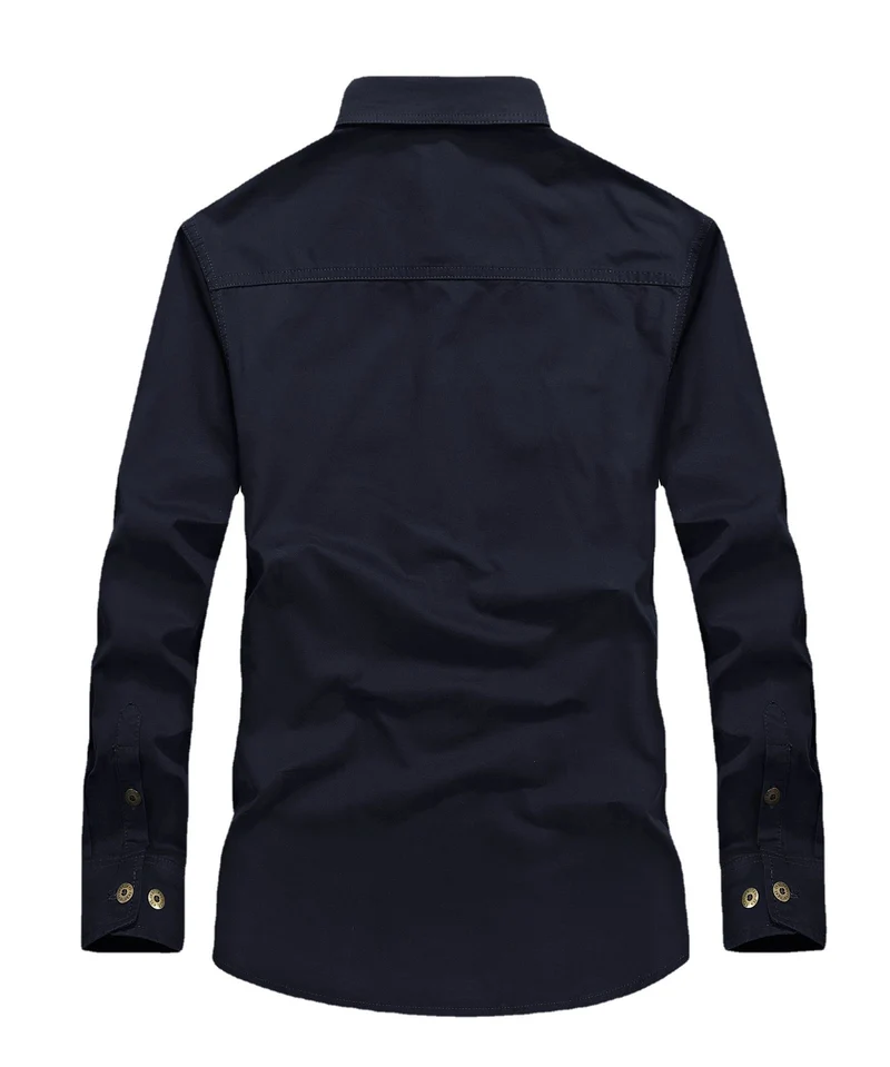 Herren leichtes Canvas-Fieldhemdjacke mit Brustpattentaschen und verstärkten Nähten Nord Taschen