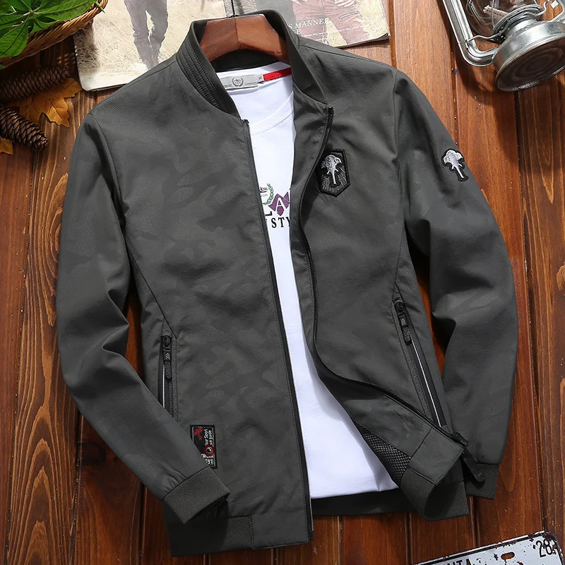 Herren Leichter Softshell-Bomber mit atmungsaktivem Mesh-Futter und Reißverschlusstaschen Nord Taschen