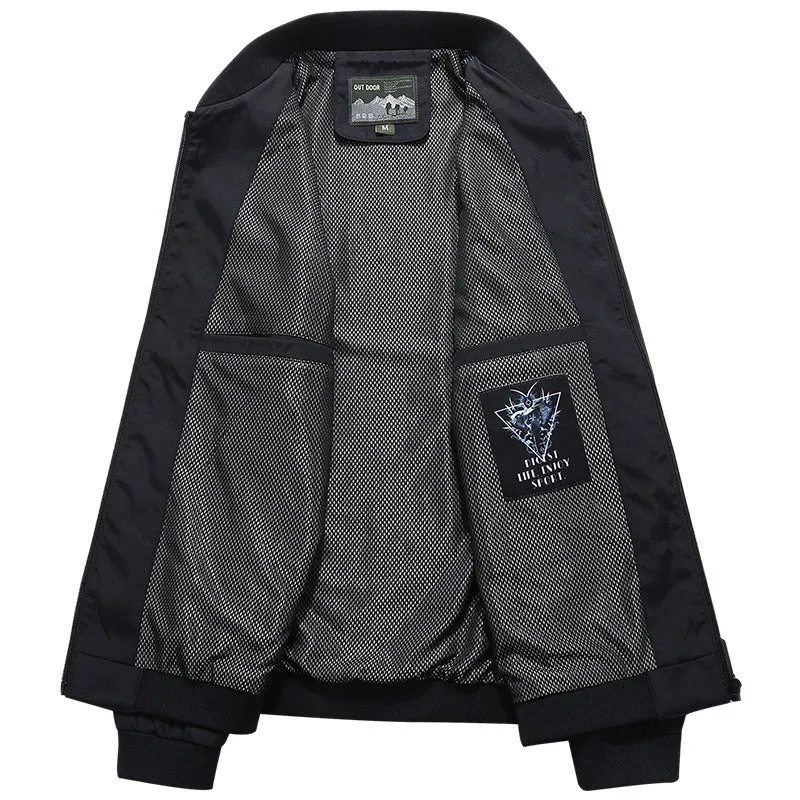 Herren Leichter Softshell-Bomber mit atmungsaktivem Mesh-Futter und Reißverschlusstaschen Nord Taschen