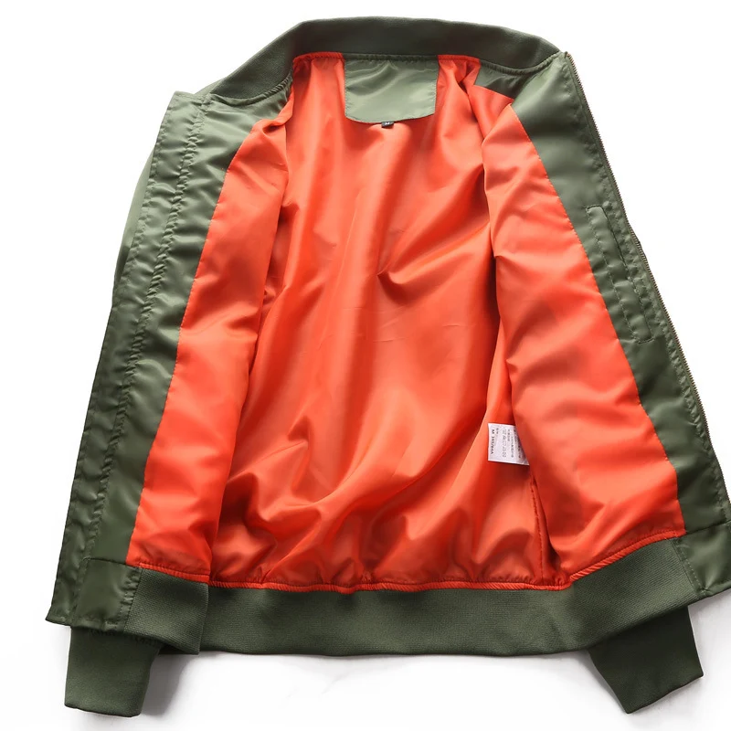 Herren leichter Nylon-Bomberjacke im Aviator-Utility-Stil Nord Taschen