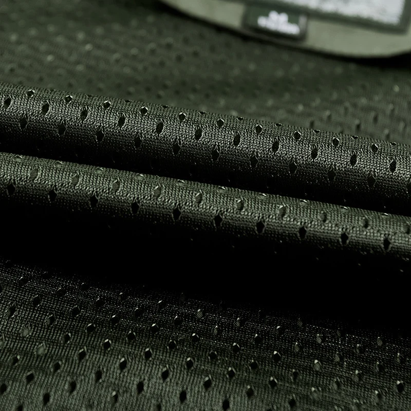 Herren leichter Fieldparka mit Kapuze, Multifunktionstaschen und atmungsaktivem Mesh‑Futter Nord Taschen