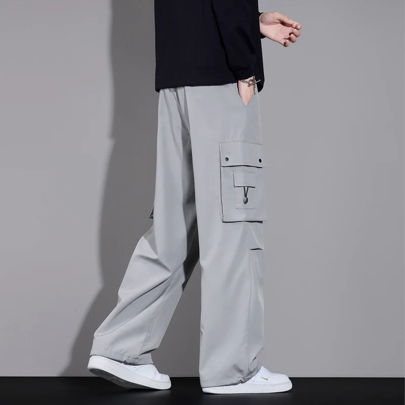 Herren Cargo-Hose im Loose-Fit mit Multifachtaschen und Tunnelzugbund Nord Taschen