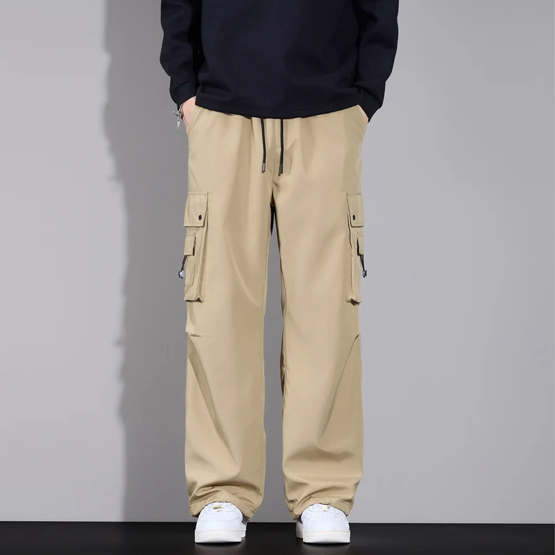 Herren Cargo-Hose im Loose-Fit mit Multifachtaschen und Tunnelzugbund Nord Taschen