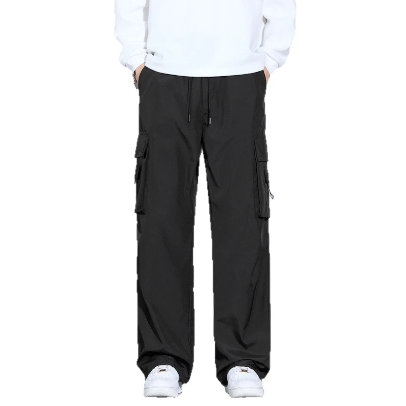 Herren Cargo-Hose im Loose-Fit mit Multifachtaschen und Tunnelzugbund Nord Taschen