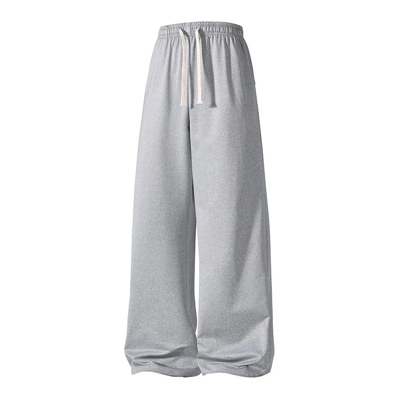 Damen Weite Palazzo-Hose mit elastischem Tunnelzugbund und fließender Satinoptik Nord Taschen