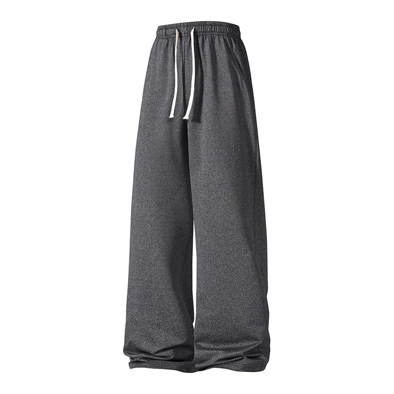 Damen Weite Palazzo-Hose mit elastischem Tunnelzugbund und fließender Satinoptik Nord Taschen