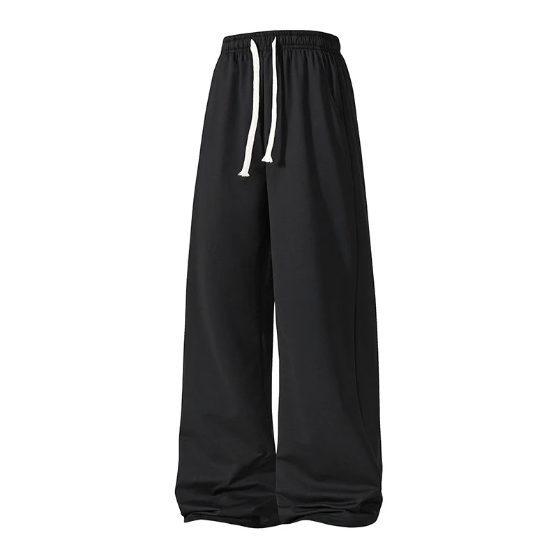 Damen Weite Palazzo-Hose mit elastischem Tunnelzugbund und fließender Satinoptik Nord Taschen