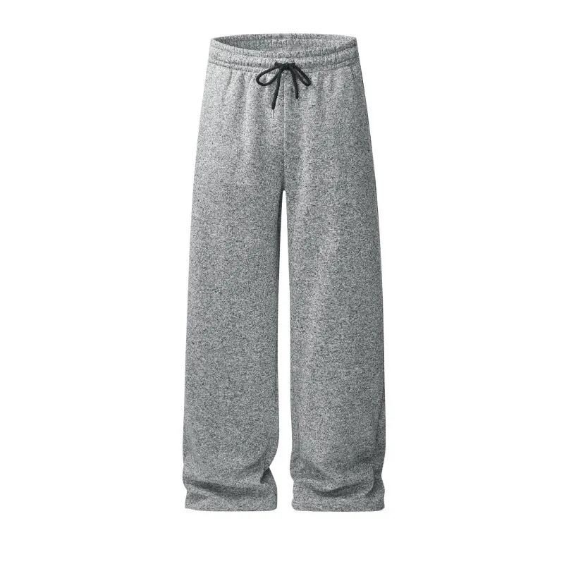 Damen weite Lounge‑Hose mit elastischem Bund, Kordelzug & flauschigem Fleece‑Innenfutter Nord Taschen