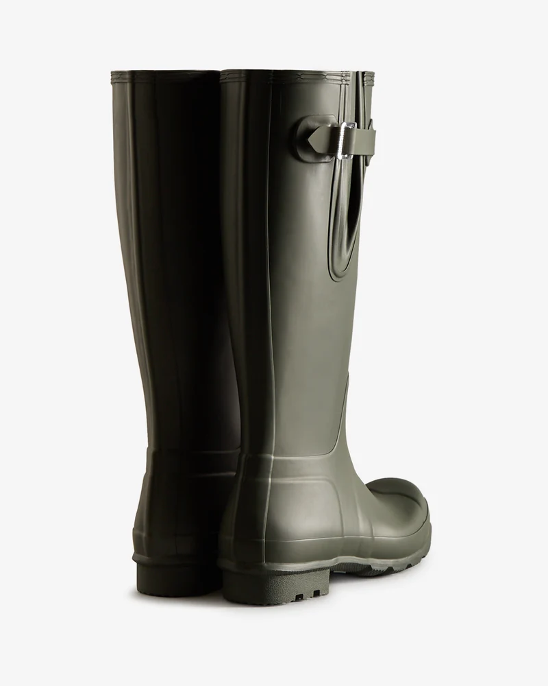 Tall Side Adjustable Wellington Gummistiefel Schwarz (Herren)