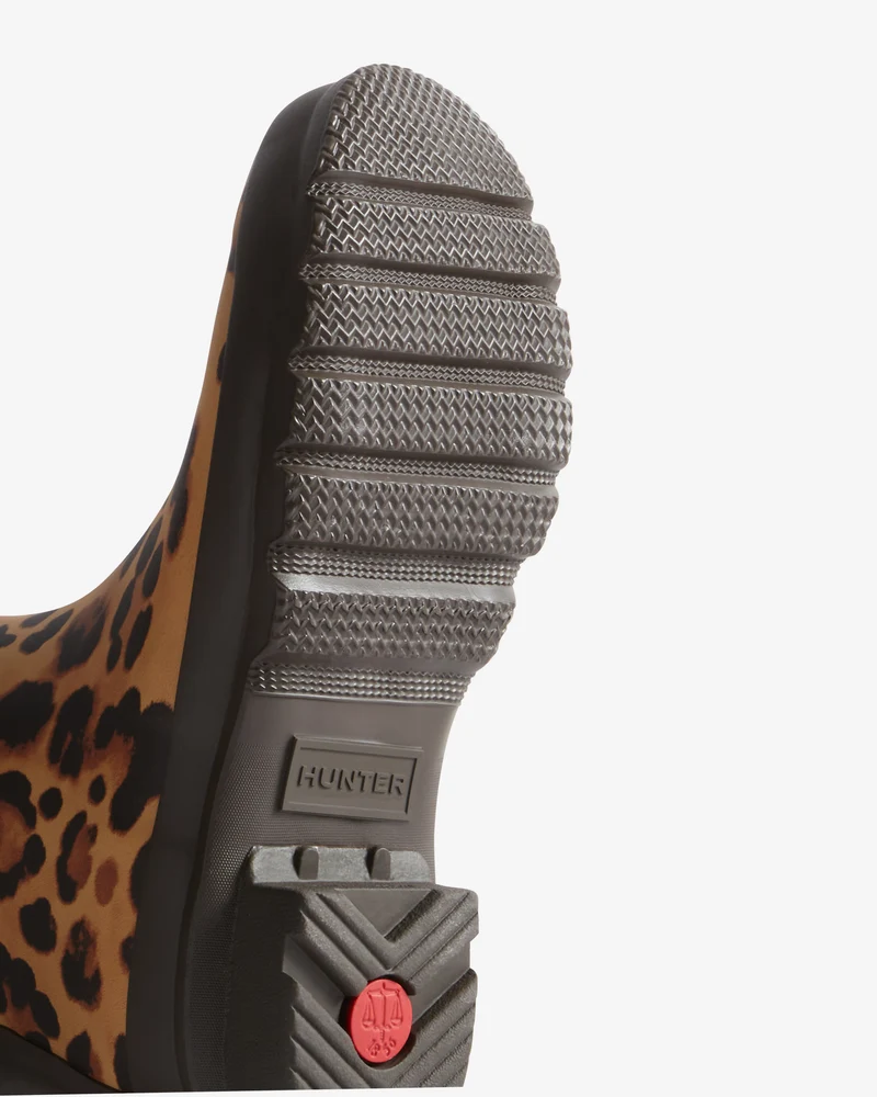 Original Tall Leopard Print Gummistiefel (Damen)