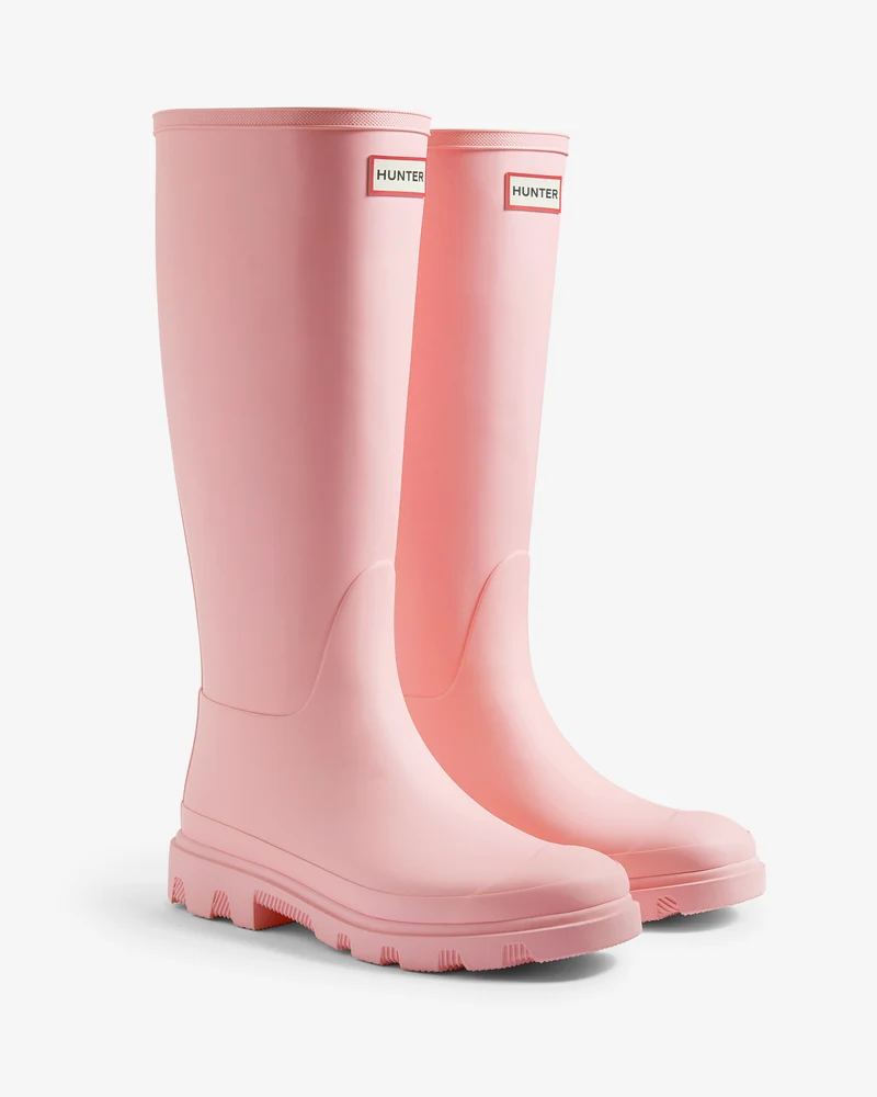 Downpour Tall Wellington Gummistiefel Pink (Unisex)