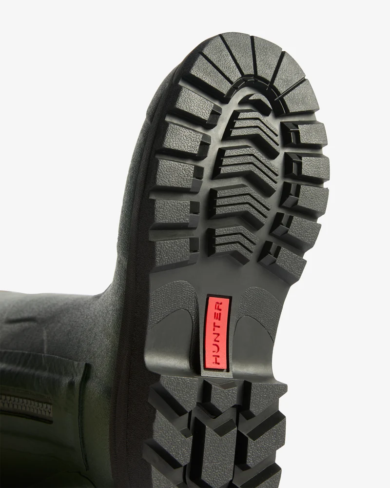 Balmoral MKII Full Zip Wellington Gummistiefel Dunkelgrün/Schwarz (Unisex)