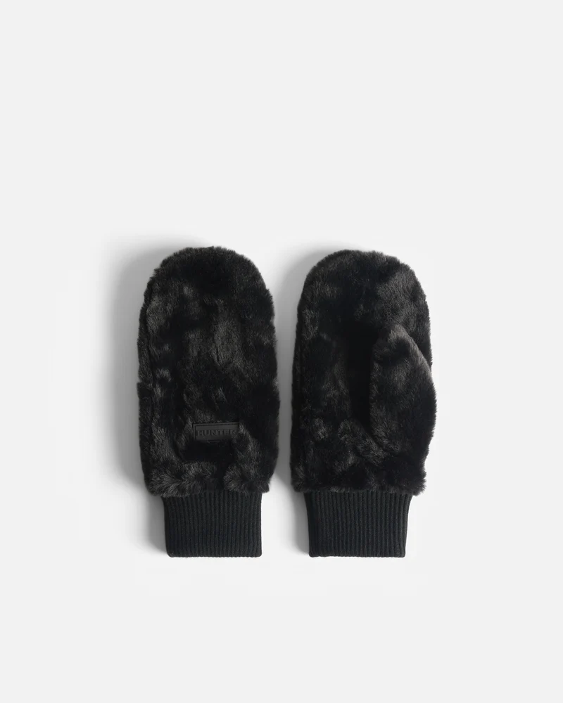 Blackmuir Sherpa Ohrenschützer/Fäustlinge Box Set Schwarz (Unisex)