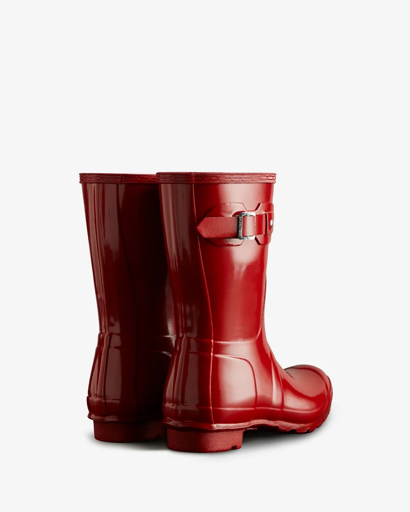 Original Short Gloss Gummistiefel Rot (Damen)