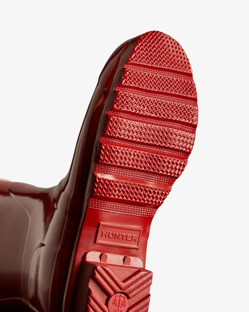 Original Short Gloss Gummistiefel Rot (Damen)