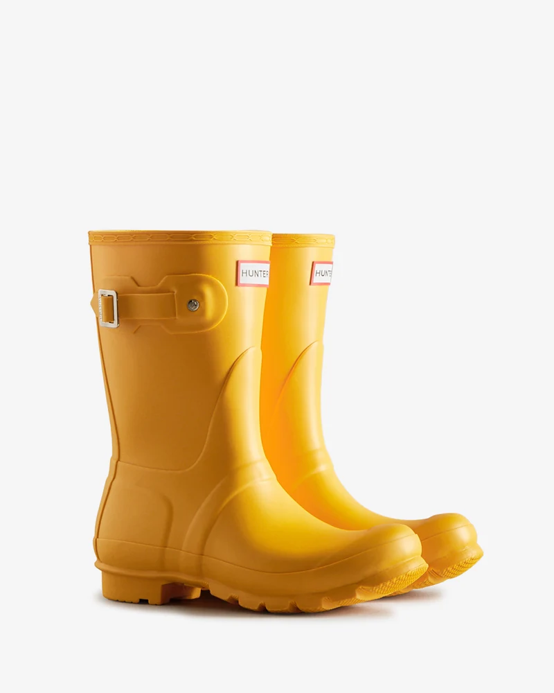 Original Short Wellington Gummistiefel Gelb (Damen)