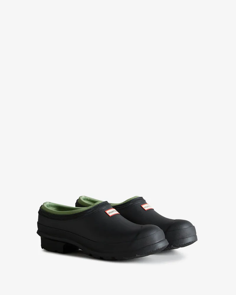 Gardener Neoprene Lined Clogs in Schwarz (Damen)
