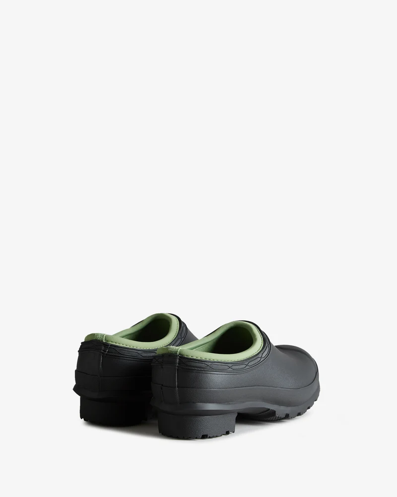 Gardener Neoprene Lined Clogs in Schwarz (Damen)