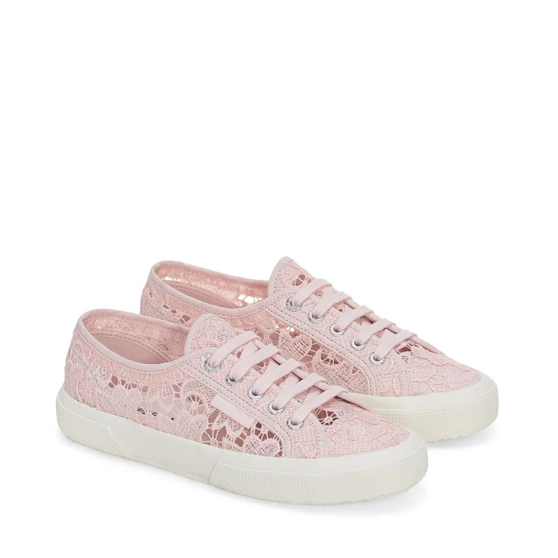2750 MACRAME - Le Superga - Sneaker - Woman - Pink Ish-FAvorio