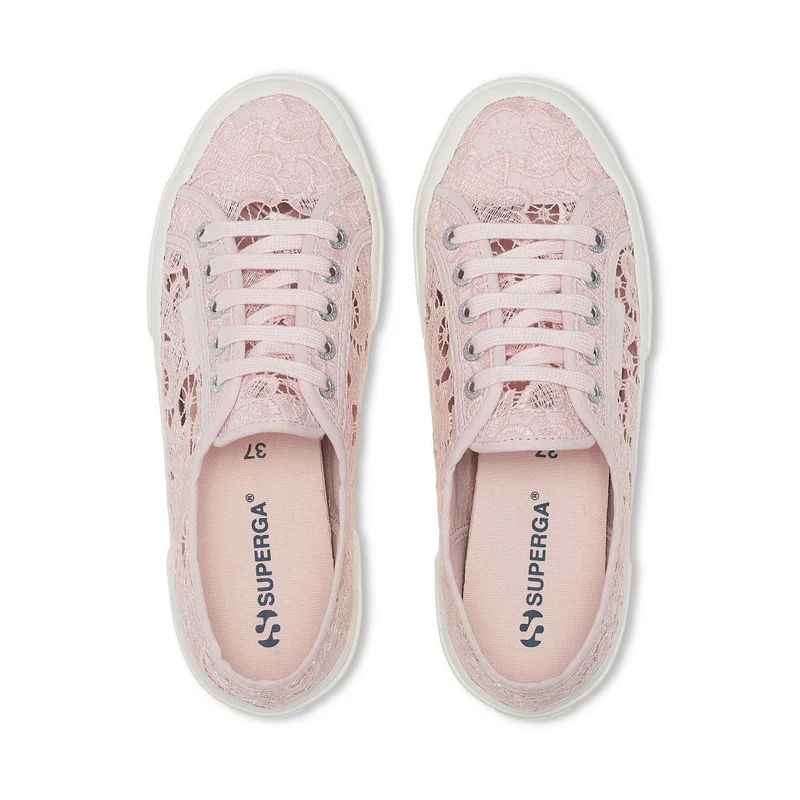 2750 MACRAME - Le Superga - Sneaker - Woman - Pink Ish-FAvorio