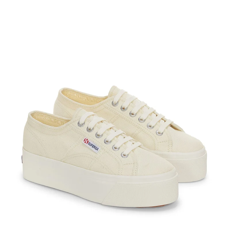 2790 PLATFORM - Lady Shoes - Wedge - Woman - Beige Natural-FAvorio
