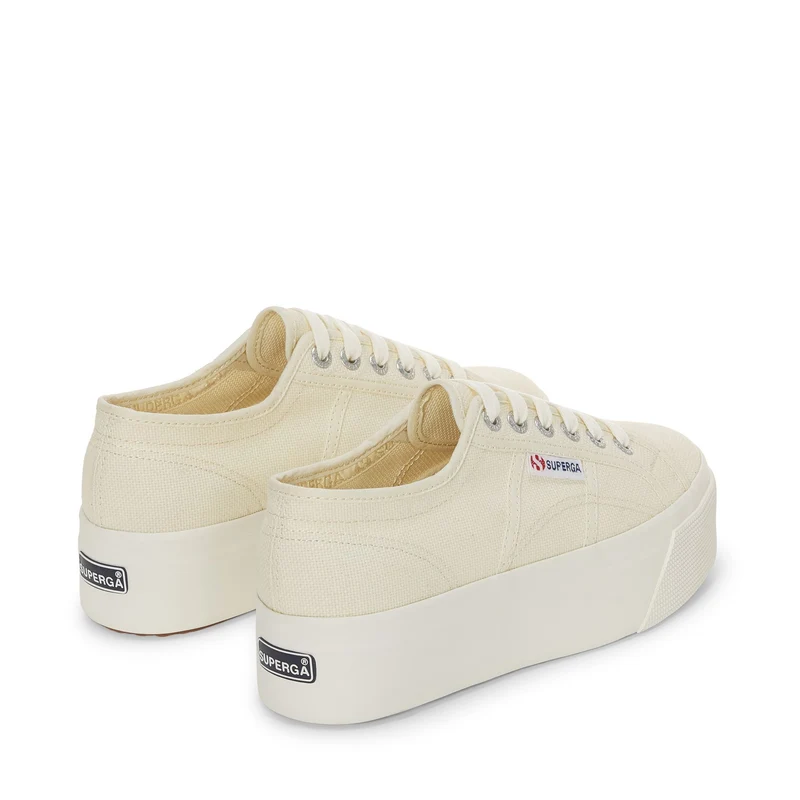 2790 PLATFORM - Lady Shoes - Wedge - Woman - Beige Natural-FAvorio