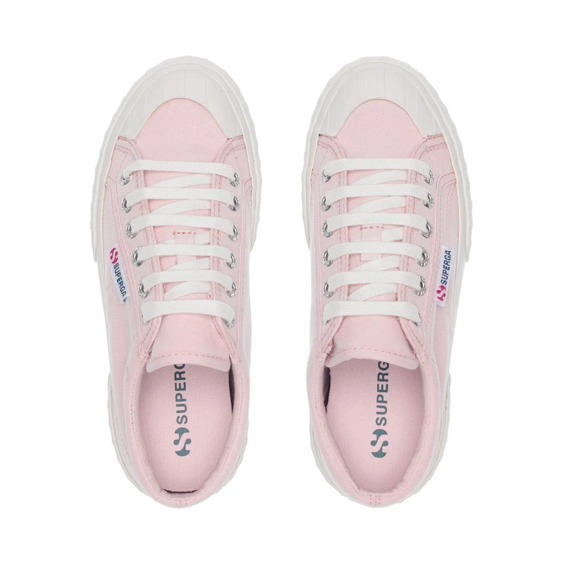 2631 STRIPE PLATFORM - Sneakers - Low Cut - Woman - Pink Ish-FAvorio