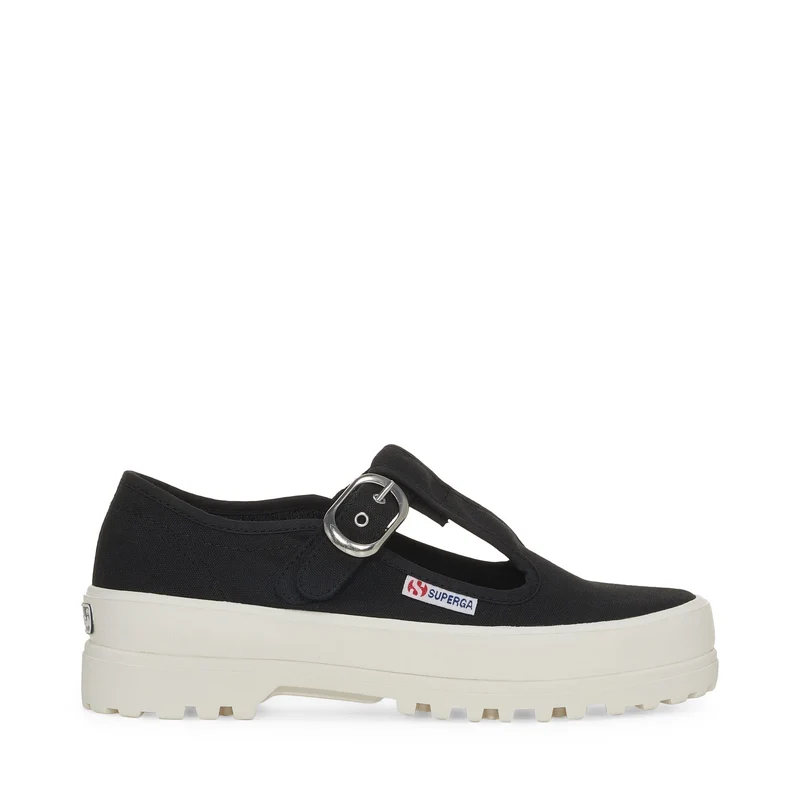 2541 MARY JANE ALPINA - Le Superga - Low Cut - Woman - Black-FAvorio