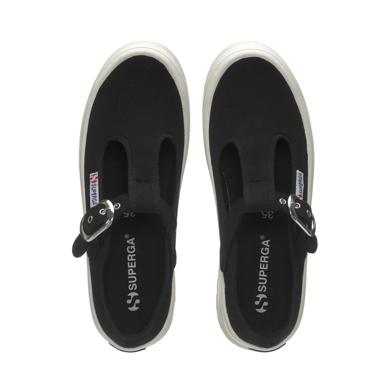 2541 MARY JANE ALPINA - Le Superga - Low Cut - Woman - Black-FAvorio