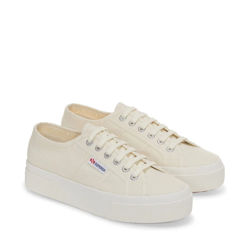 2740 PLATFORM - Lady Shoes - Wedge - Unisex - Beige Natural-FAvorio