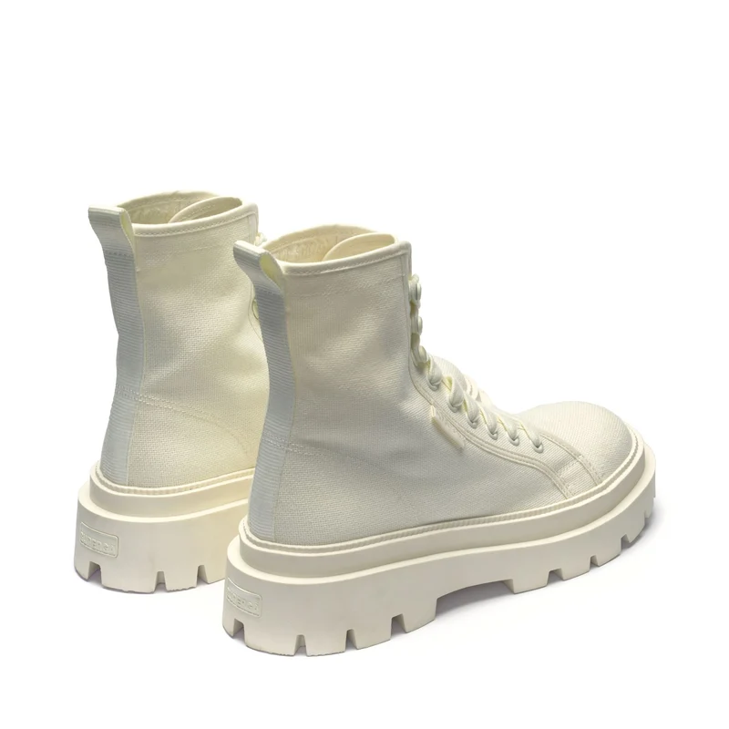 3051 ALPINA APEX HIGH - Ankle Boots - Laced - Woman - Total Beige Natural