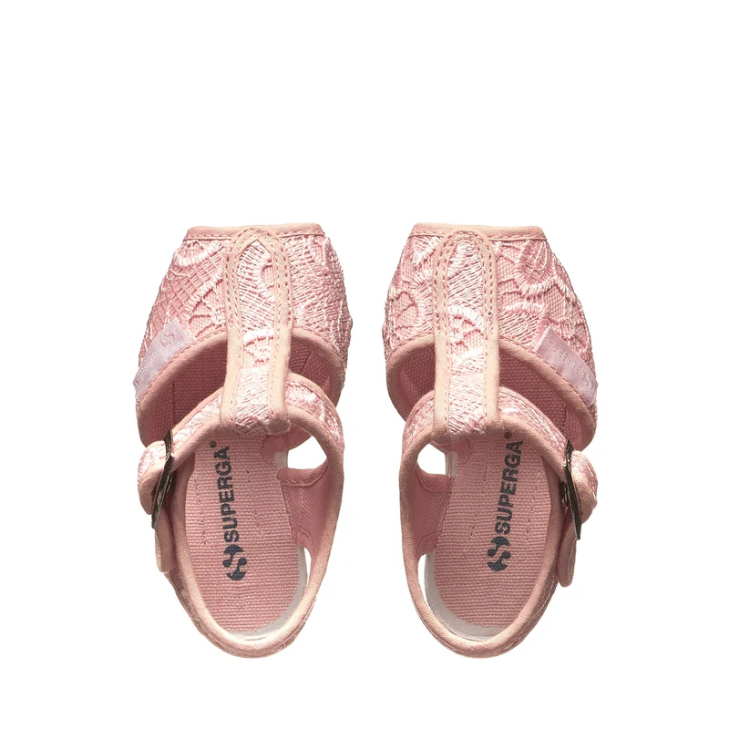 1200-macramej - Sandals - Sandal - Girl - Pink Blush-FAvorio