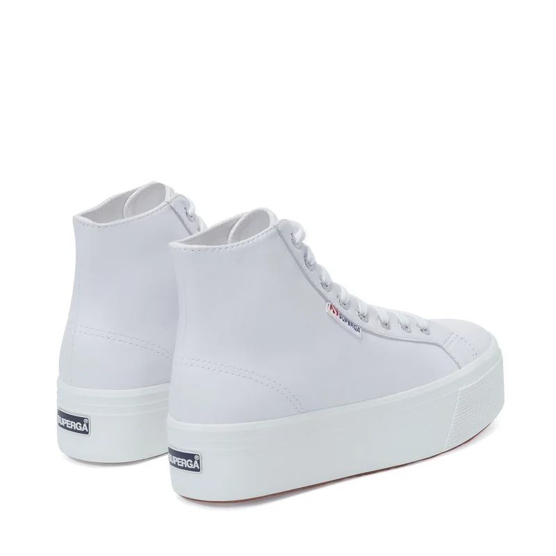 2708 HI TOP NAPPA - Lady Shoes - Wedge - Woman - Optical White
