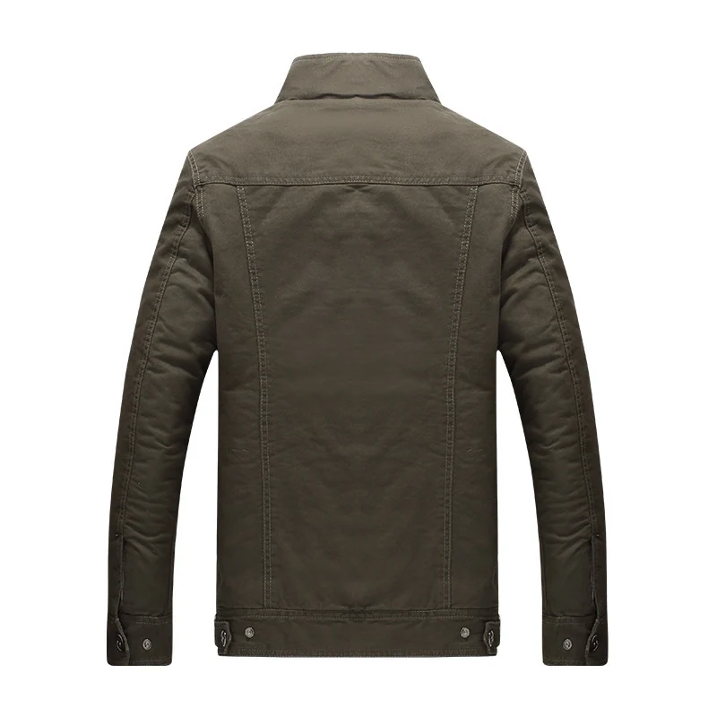 Herren Fieldblouson im Aviator-Look mit Teddyfleece-Futter und Schulterpatten Nord Taschen