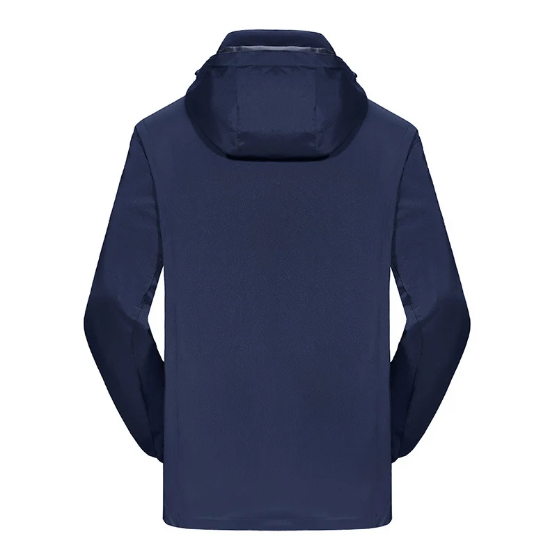 Herren dreiteilige Softshell-Winterjacke mit herausnehmbarer Fleece-Innenjacke und abnehmbarer Kapuze Nord Taschen