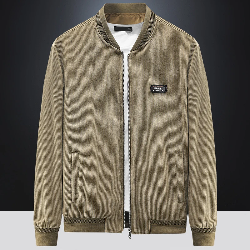 Herren Cordbomberjacke mit gesteppter Thermo-Innenfütterung und Ellbogenpatches Nord Taschen