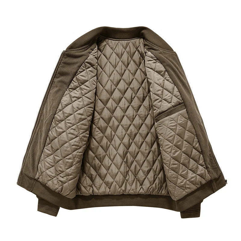 Herren Cordblouson mit gesteppter Thermo-Innenfüllung Nord Taschen