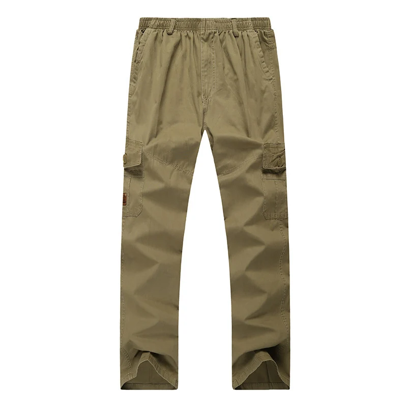 Herren Cargohose mit elastischem Bund, multifunktionalen Utility‑Taschen und geradem Schnitt Nord Taschen