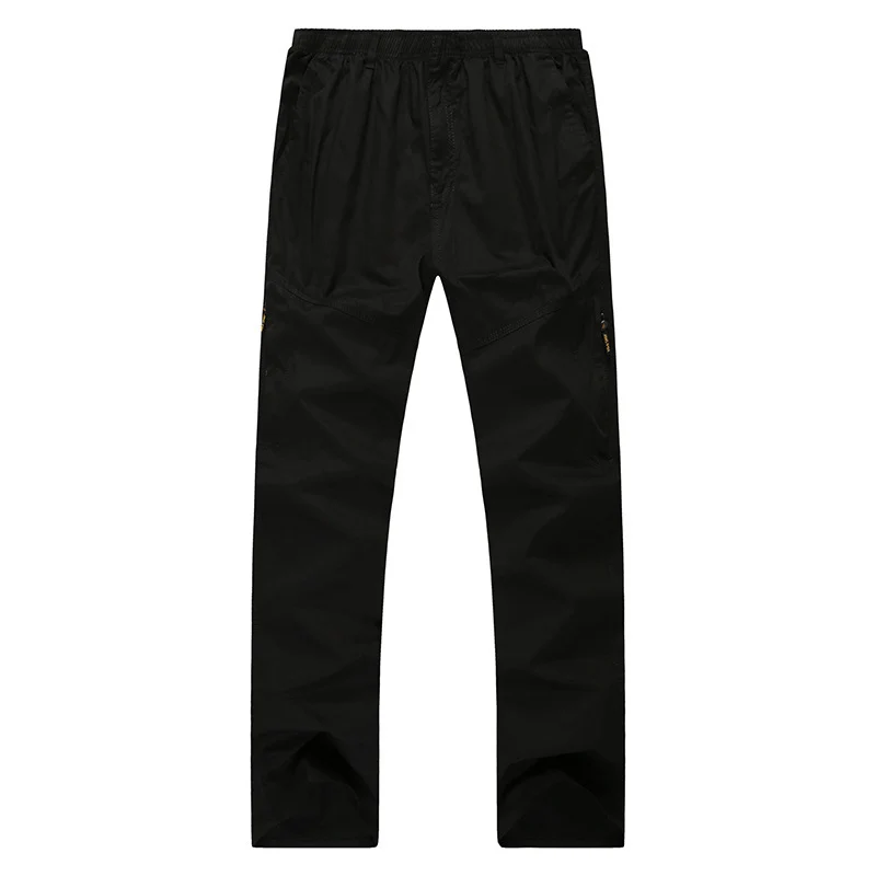 Herren Cargohose mit elastischem Bund, multifunktionalen Utility‑Taschen und geradem Schnitt Nord Taschen