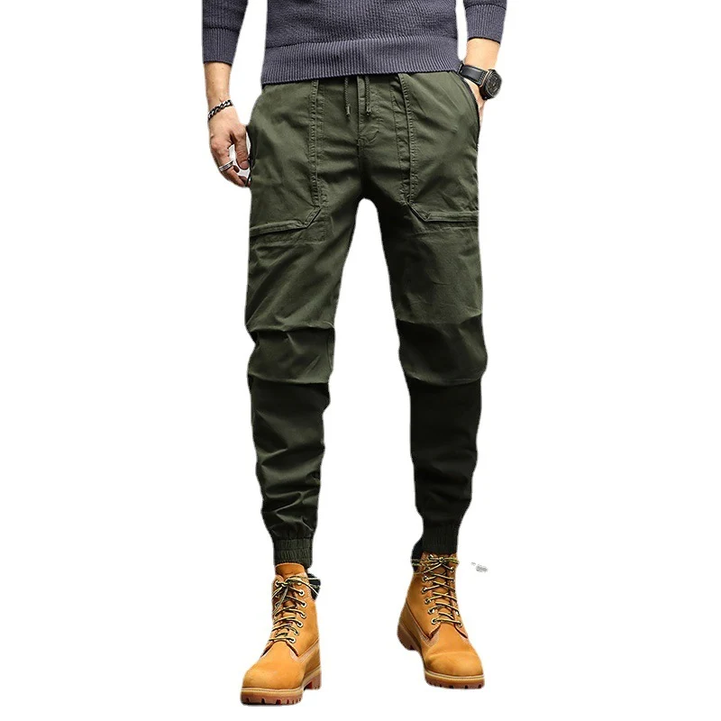 Herren Cargo-Joggerhose mit Utility-Taschen und elastischem Bündchen Nord Taschen
