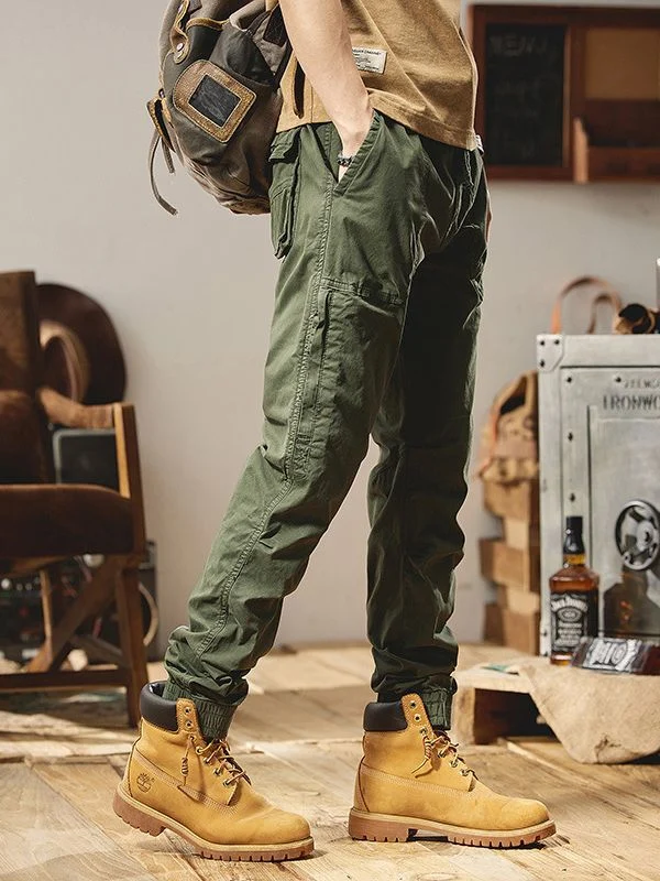 Herren Cargo-Joggerhose mit Multifunktions-Taschen Nord Taschen