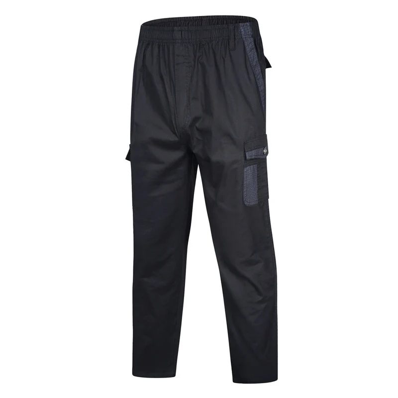 Herren Cargo-Freizeithose mit elastischem Bund, Mehrfach‑Taschen und Mesh‑Einsätzen Nord Taschen