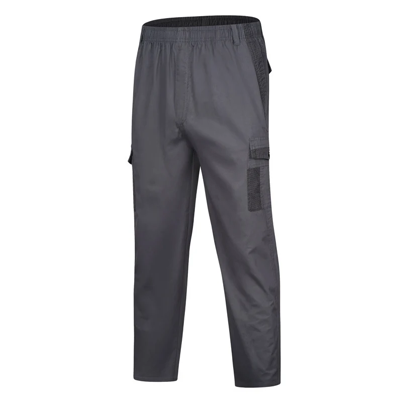 Herren Cargo-Freizeithose mit elastischem Bund, Mehrfach‑Taschen und Mesh‑Einsätzen Nord Taschen